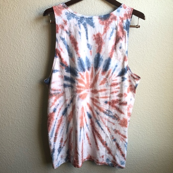 FLASH SALE! Volcom tie dye cotton tank top - Picture 4 of 4